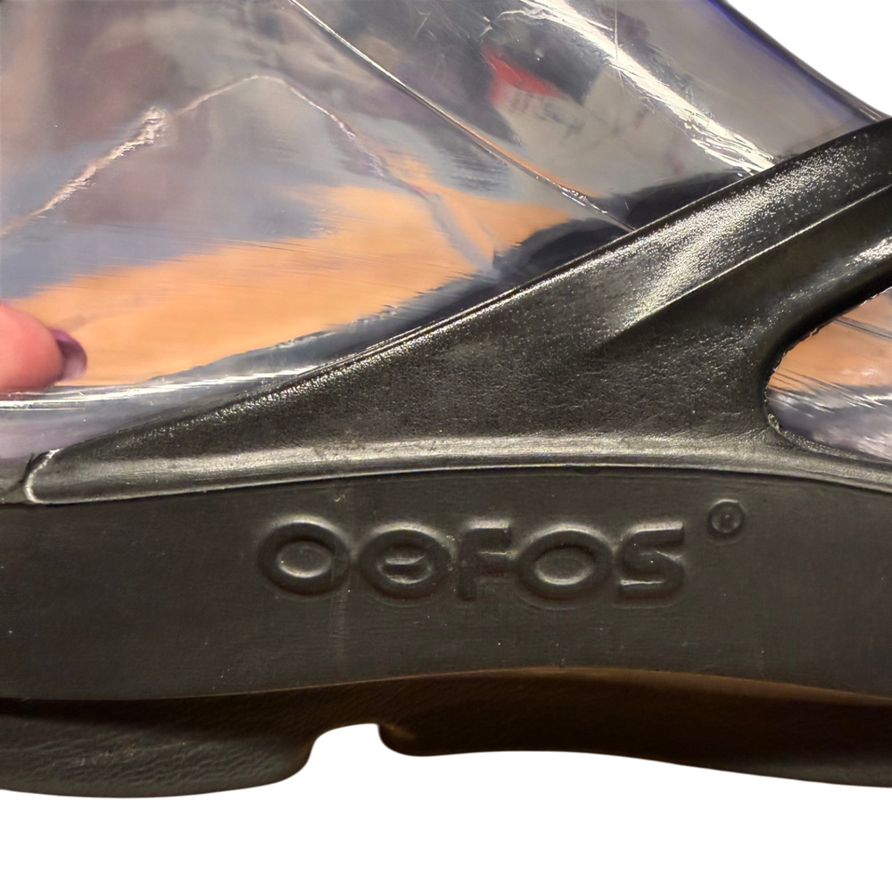 OOFOS OOlala Women's 7 Recovery Sandals Comfort Flip Flops Thong Recovery - Picture 12 of 13